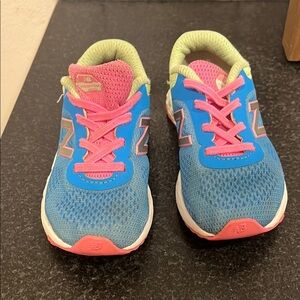 New Balance Blue and Pink Athletic Sneakers